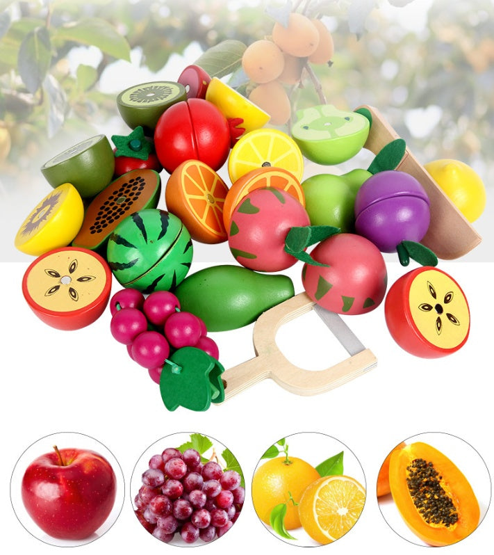 Fruit and vegetable educational toys