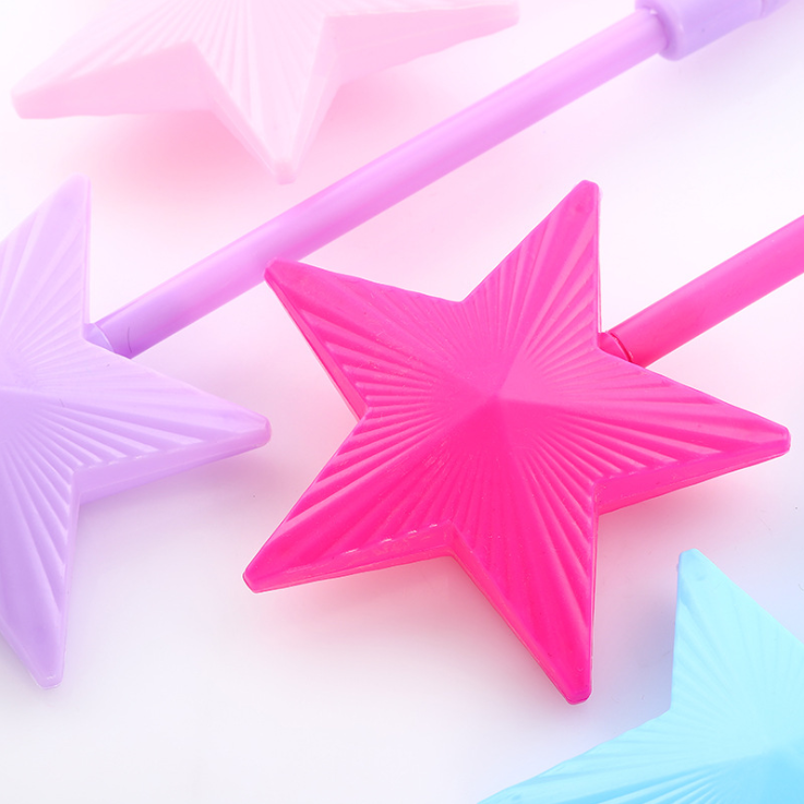 Children Illuminated Toys Five-pointed Star Stick Stars