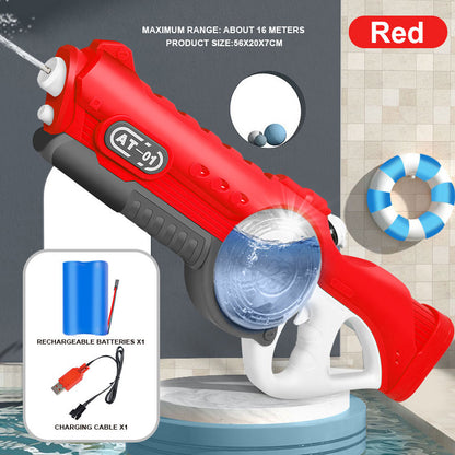 Automatic Suction Water Gun Full Toy Electric