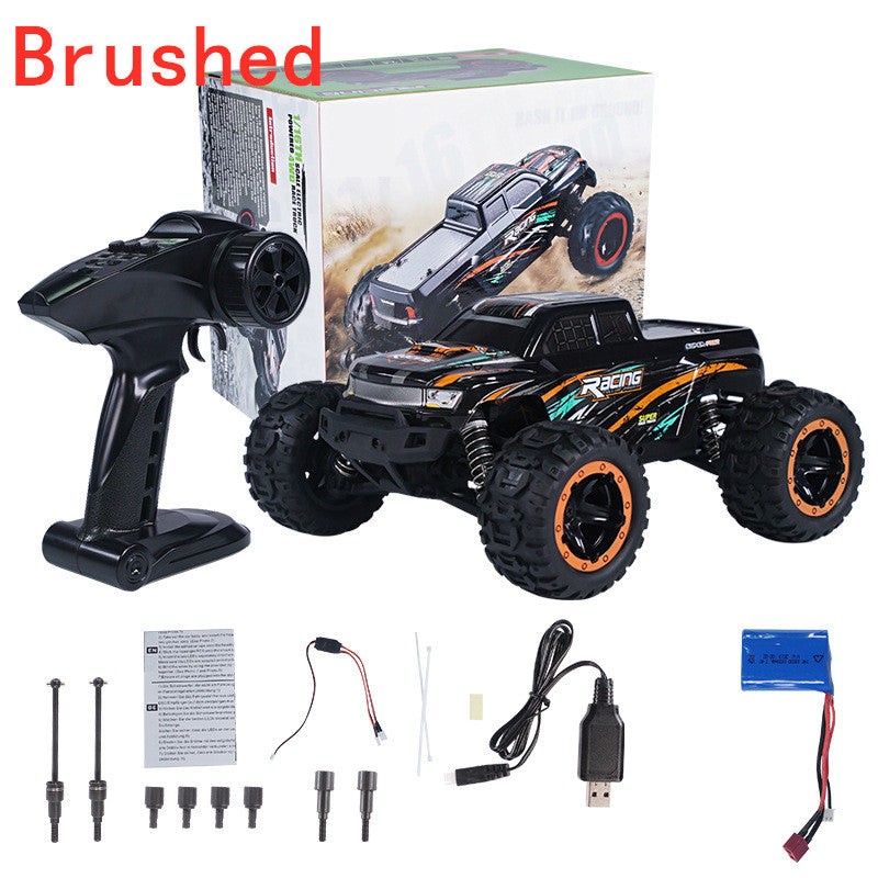 Four wheel drive brushless remote control vehicle