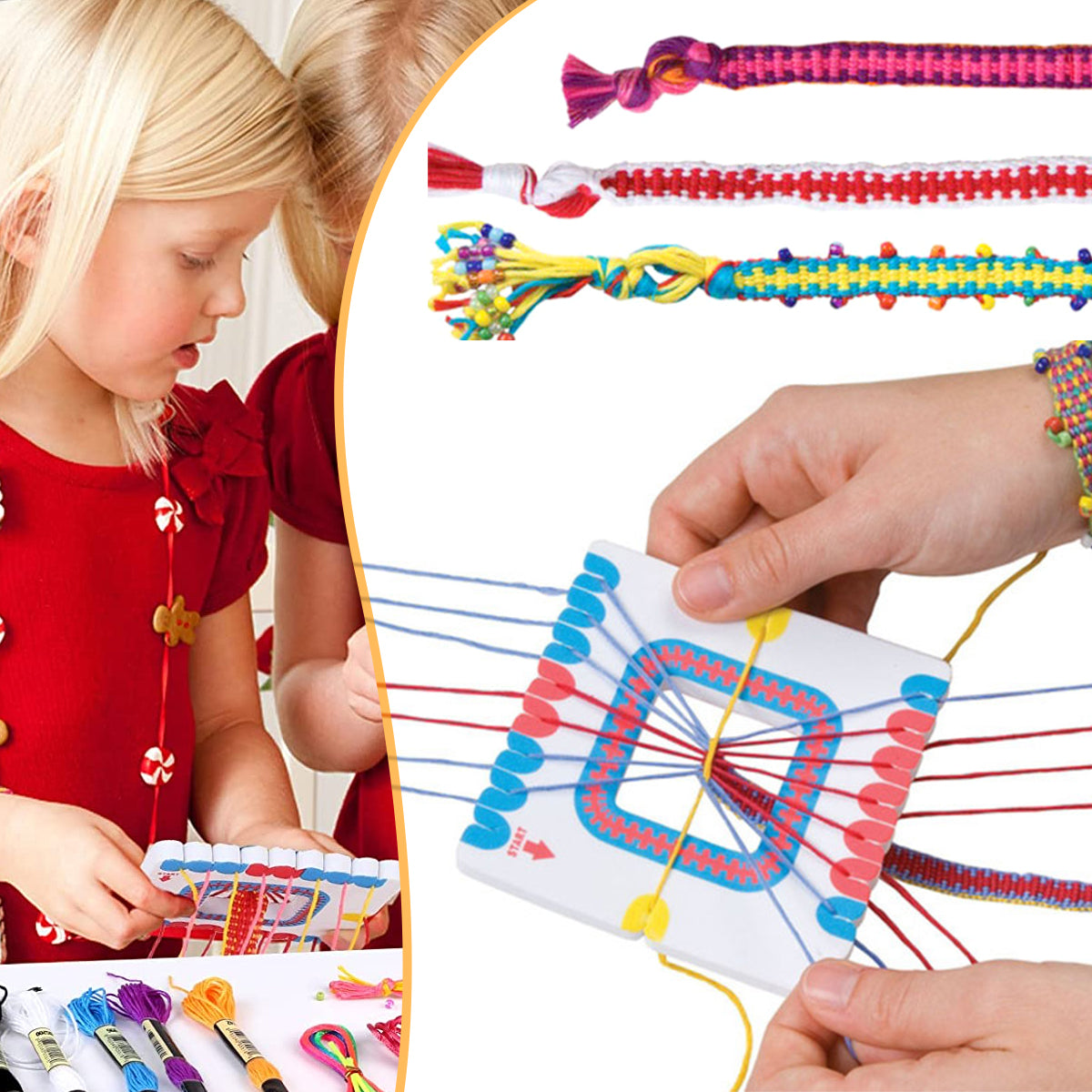 Making Jewelry Toys With Strings And Beads