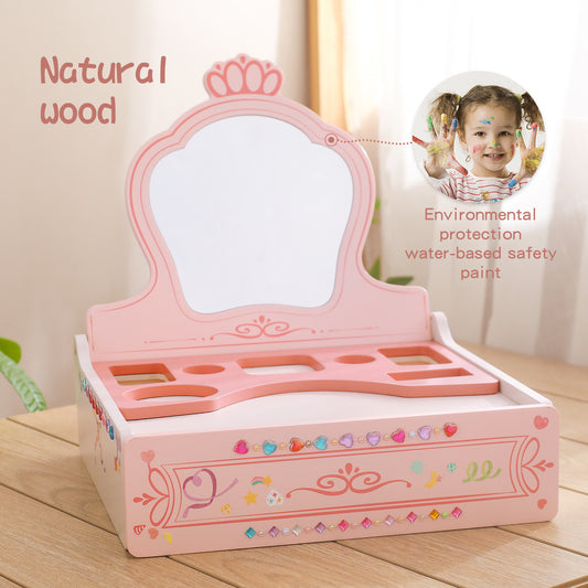 Nordic Style Girl Princess Play House Makeup Toys