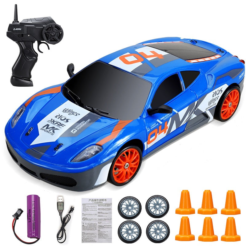 Charging Toy Remote Control Four-wheel Drive High-speed Drift Car