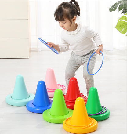 Children Balance Training Sensory Integration Toy Throwing Ring