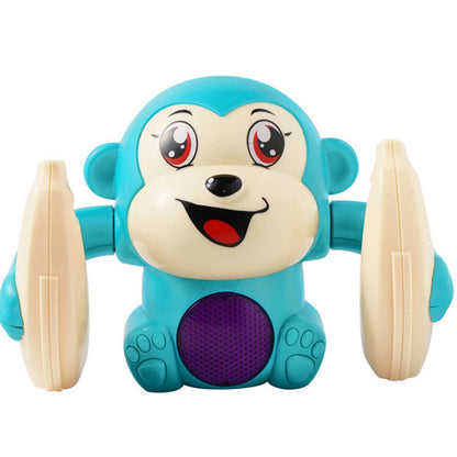 Baby Toys Electric Tumbling Monkey Light Music Puzzle Sound Tipping