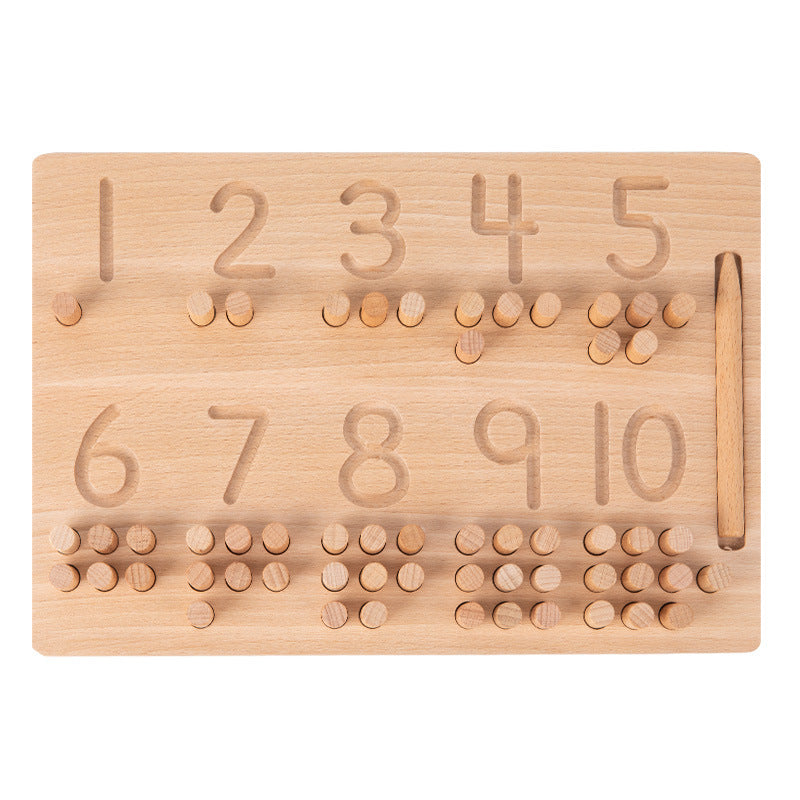 Early Childhood Montessori Digital Teaching Logarithmic Board