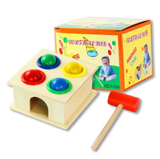 Wooden play table, children's educational, early childhood, parent-child