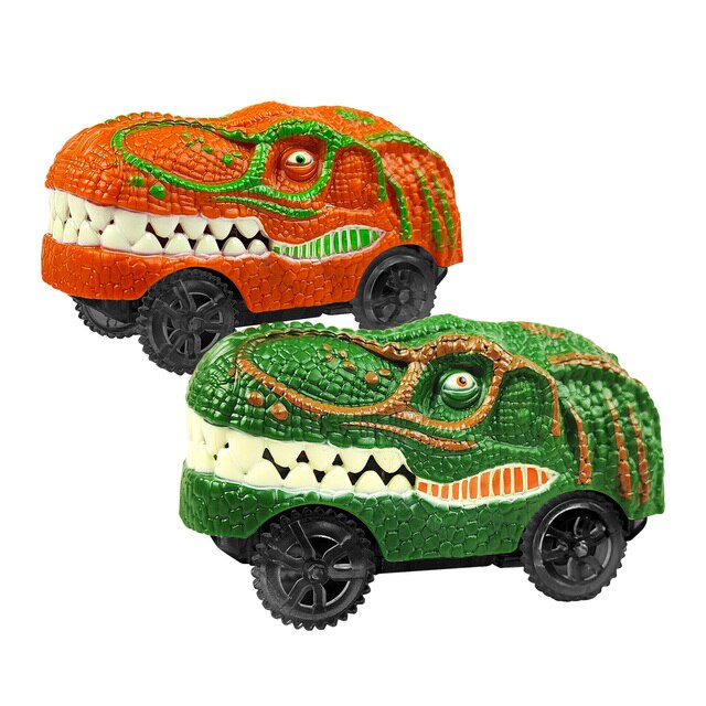 Children's Electric Assembled Track Racing Simulation Animal