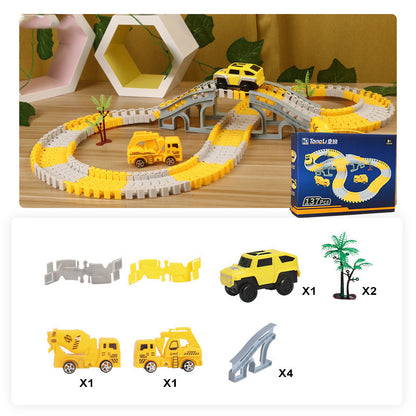 Tongli Engineering Vehicle Rail Car Children's Toys