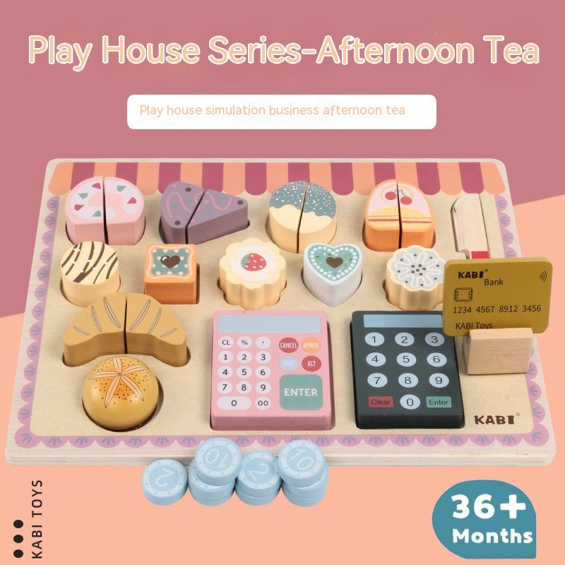 Simulation Children Play House Afternoon Tea Set