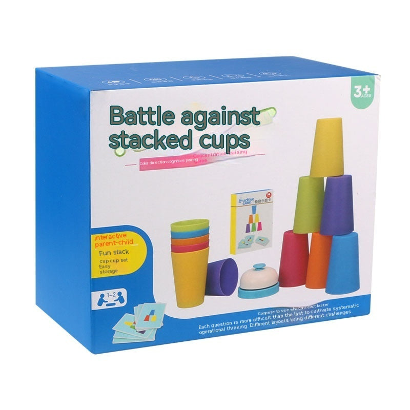 Children's Educational Folding Cup Toys