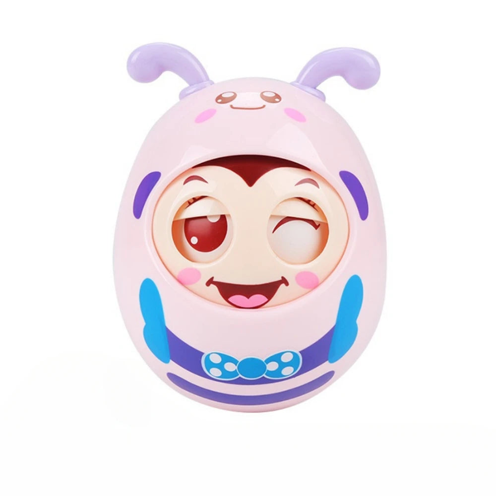 1PCS Roly Poly Baby Toy 6 to 12 Months, Tummy Time Rocking Toy