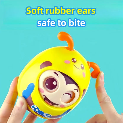 1PCS Roly Poly Baby Toy 6 to 12 Months, Tummy Time Rocking Toy