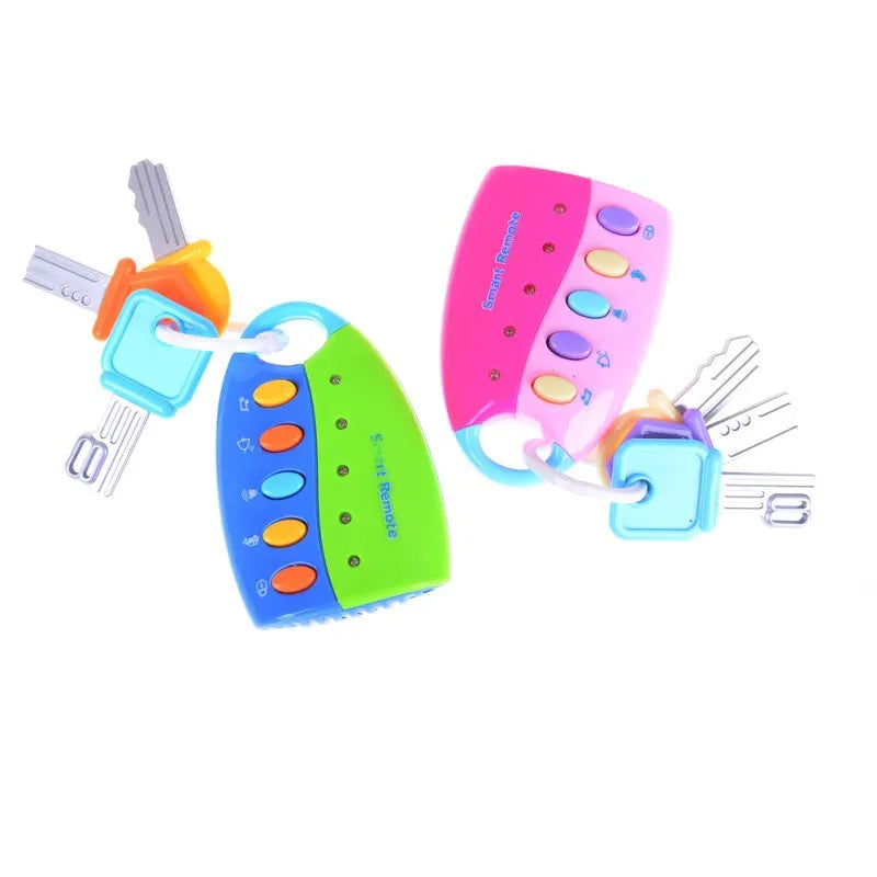 Baby Toy Musical Car Key Vocal Smart Remote Car Voices
