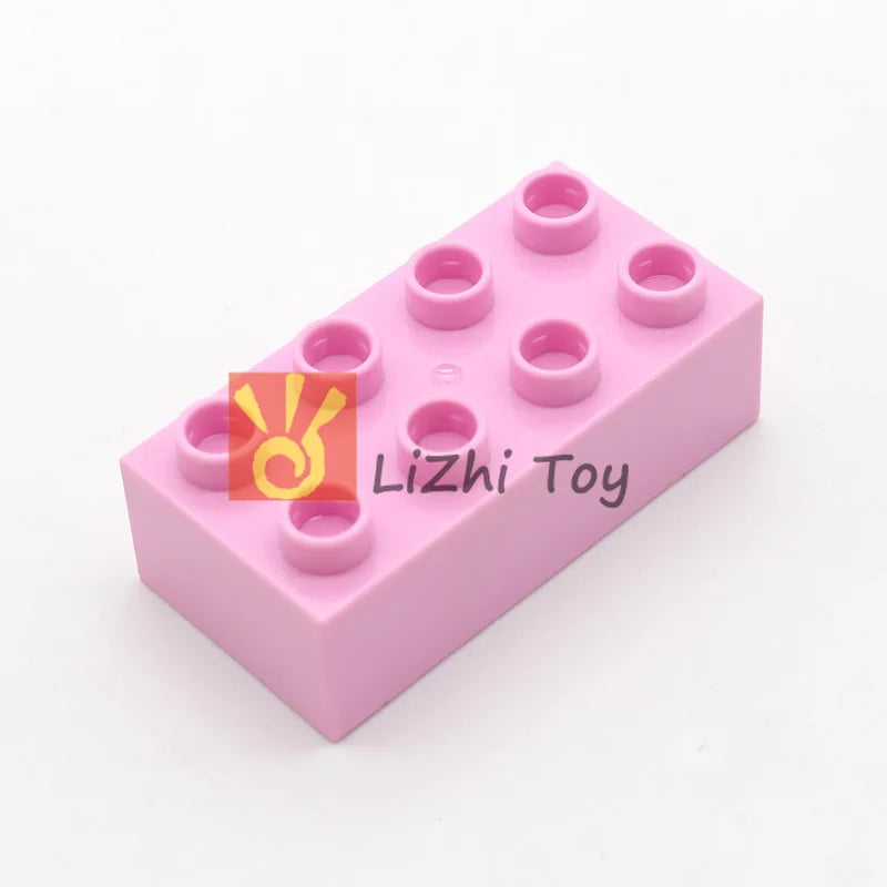MOC DIY Large Building Block  3011 Brick 2X4 Big Size Baby