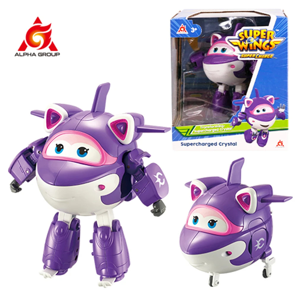 Super Wings Jerome 5 Inches Transforming  Transform