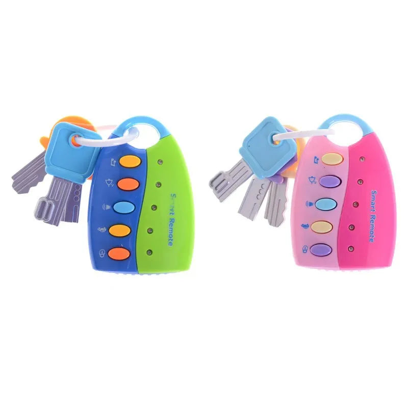 Baby Toy Musical Car Key Vocal Smart Remote Car Voices