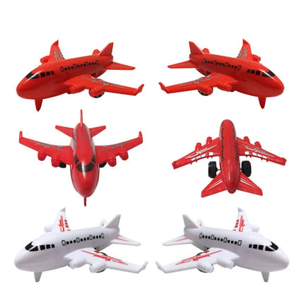 6Pcs/set Cute Pull Back Airplane Model Toy For Kids