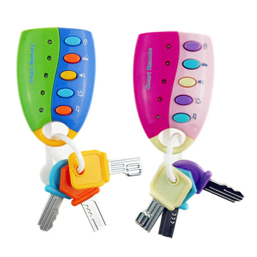 Baby Toy Musical Car Key Vocal Smart Remote Car Voices
