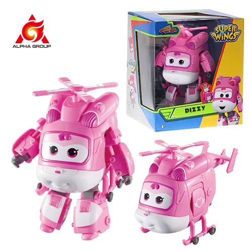 Super Wings Jerome 5 Inches Transforming  Transform