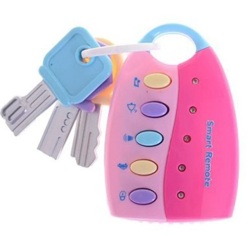 Baby Toy Musical Car Key Vocal Smart Remote Car Voices