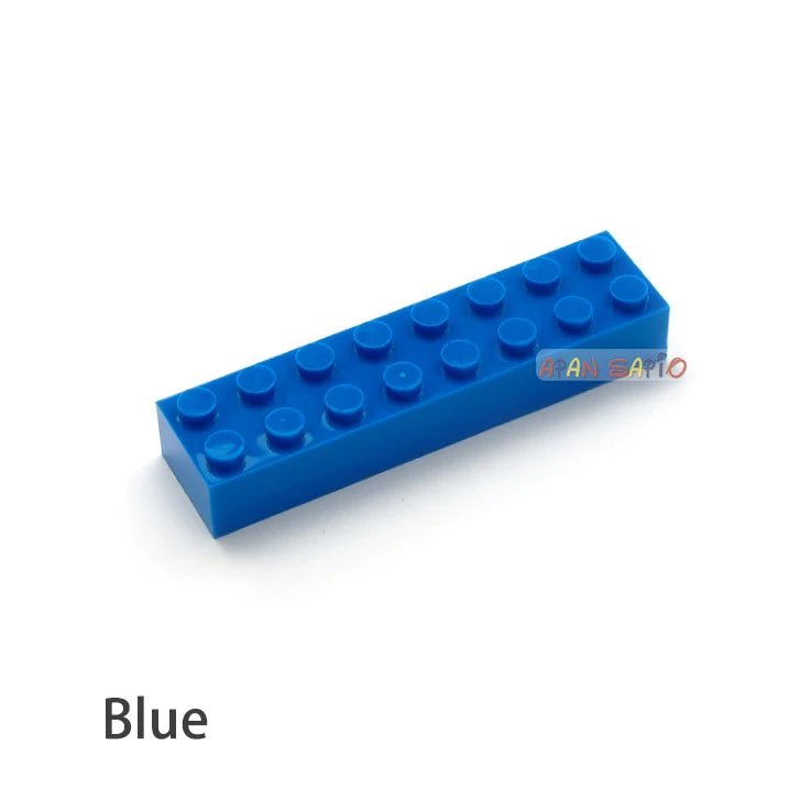 20pcs DIY Building Blocks Thick 2x8 Dots Educational Creative Toys
