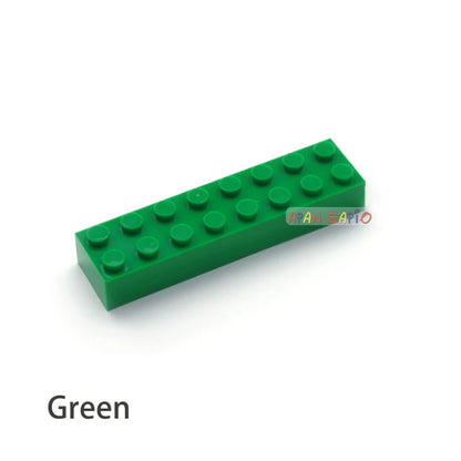 20pcs DIY Building Blocks Thick 2x8 Dots Educational Creative Toys