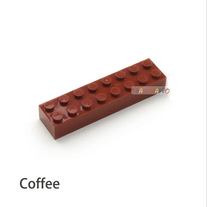 20pcs DIY Building Blocks Thick 2x8 Dots Educational Creative Toys