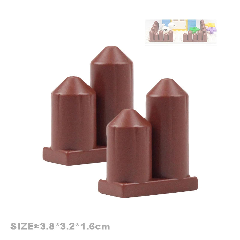 Big Particles Building Blocks House Parts Accessory Window Wall Roof