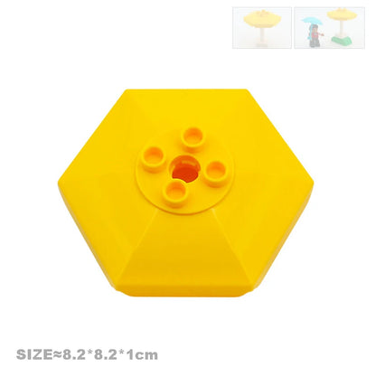 Big Particles Building Blocks House Parts Accessory Window Wall Roof