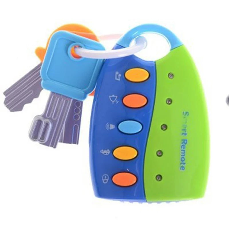 Baby Toy Musical Car Key Vocal Smart Remote Car Voices
