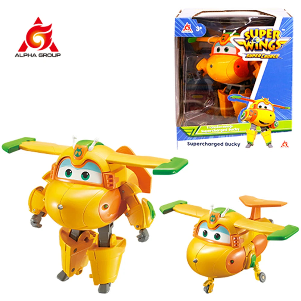 Super Wings Jerome 5 Inches Transforming  Transform