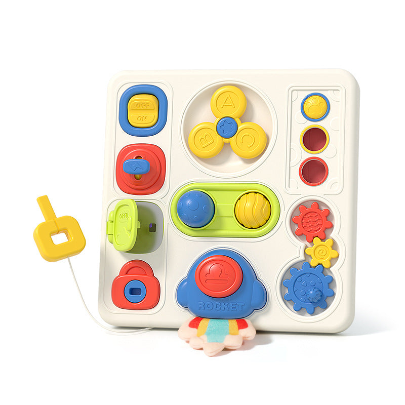 Baby Cognitive Sound And Light Busy Board Early Education Educational Toys