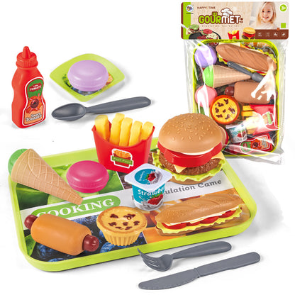 Children's Play House Toys Western Tableware