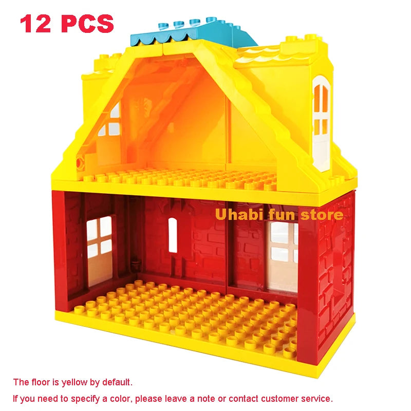 Bulk Big Particle Building Block Accessories Animal House