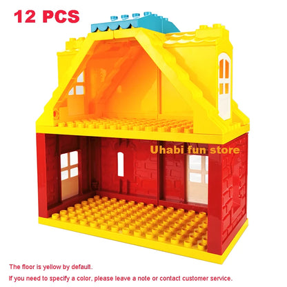 Bulk Big Particle Building Block Accessories Animal House