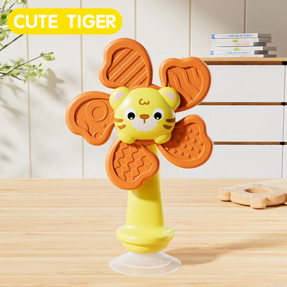 Children High Chair Toys Suction Cup Spinner Dining Table