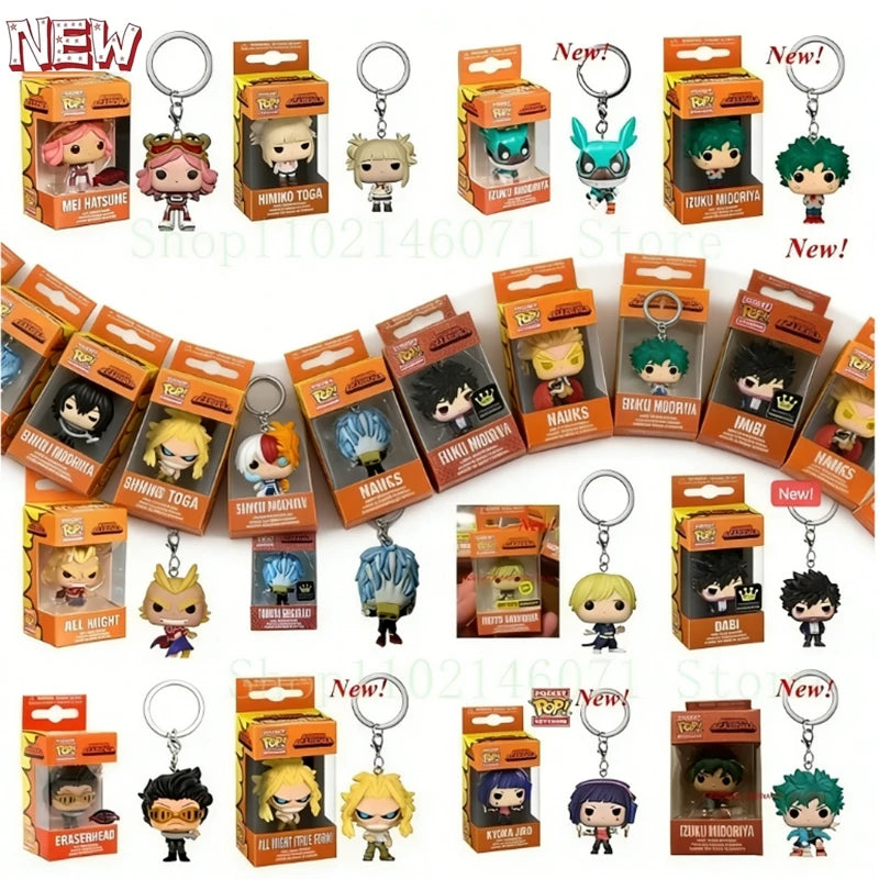 New Funko Pocket Keychain My Hero Academia