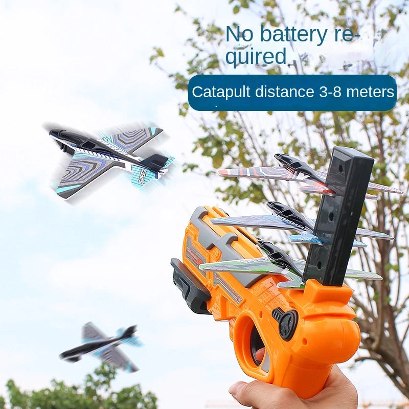 Children's Toys Airplane Launcher Children's Fun Foam