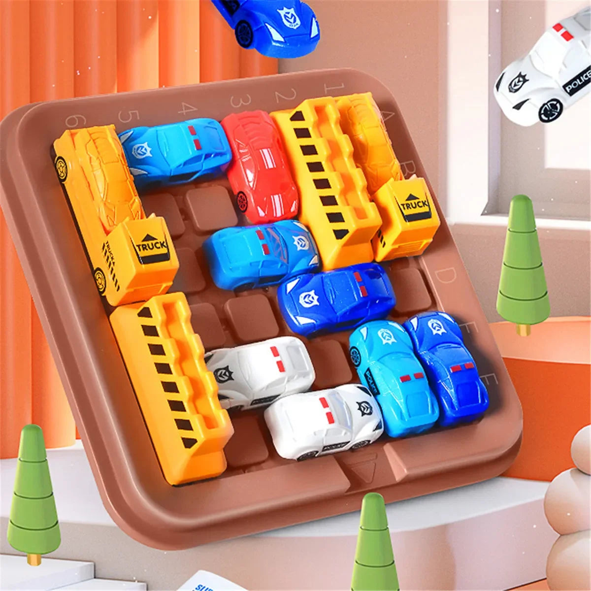 Montessori Strategy Games Moving Car Out Of Warehouse Racing Breakout Puzzle