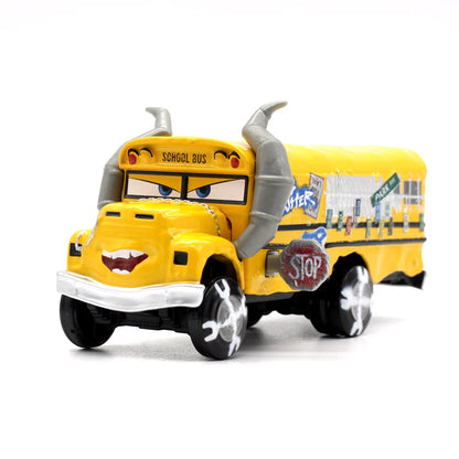 HOT Pixar Cars 3 Toys Lightning McQueen Mater Fillmore 4-9CM 1
