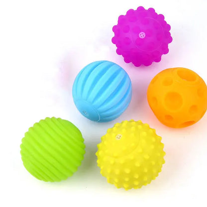 Baby Montessori Toys 0 6 12 Months Sensory Rattle Teether