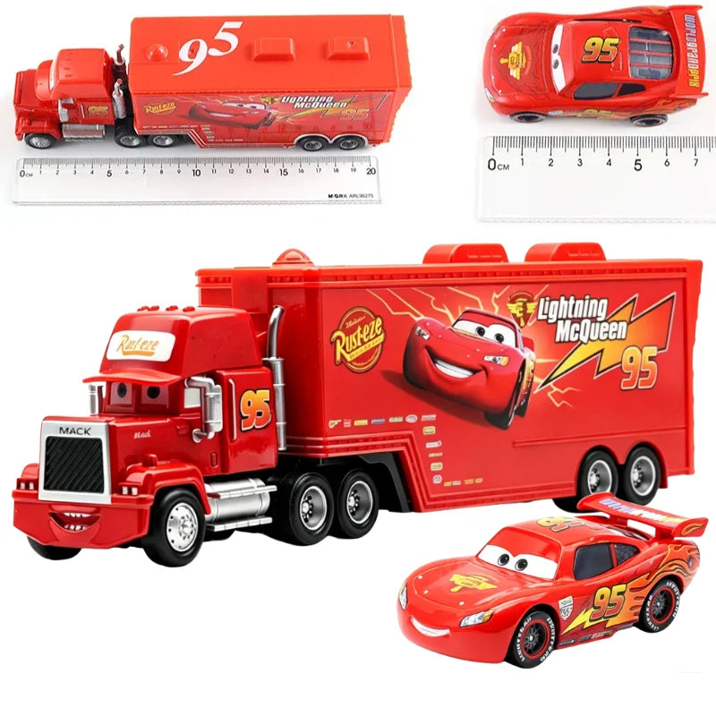 HOT Pixar Cars 3 Toys Lightning McQueen Mater Fillmore 4-9CM 1