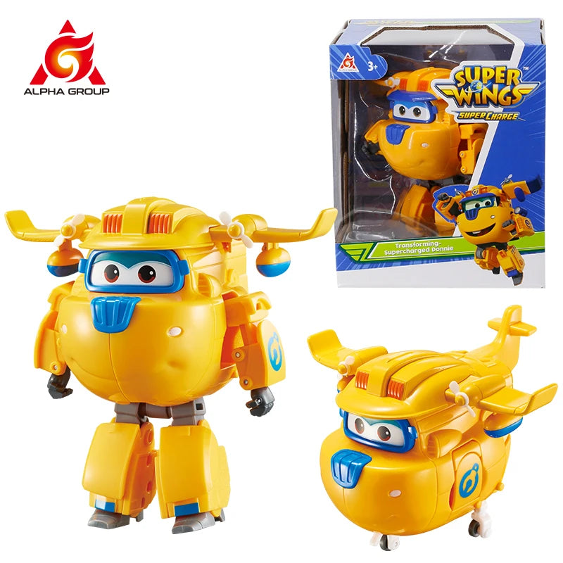 Super Wings Jerome 5 Inches Transforming  Transform