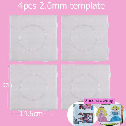 Hama Beads Box Embalagem Thermal Mosaic Ferro Educação Beadss