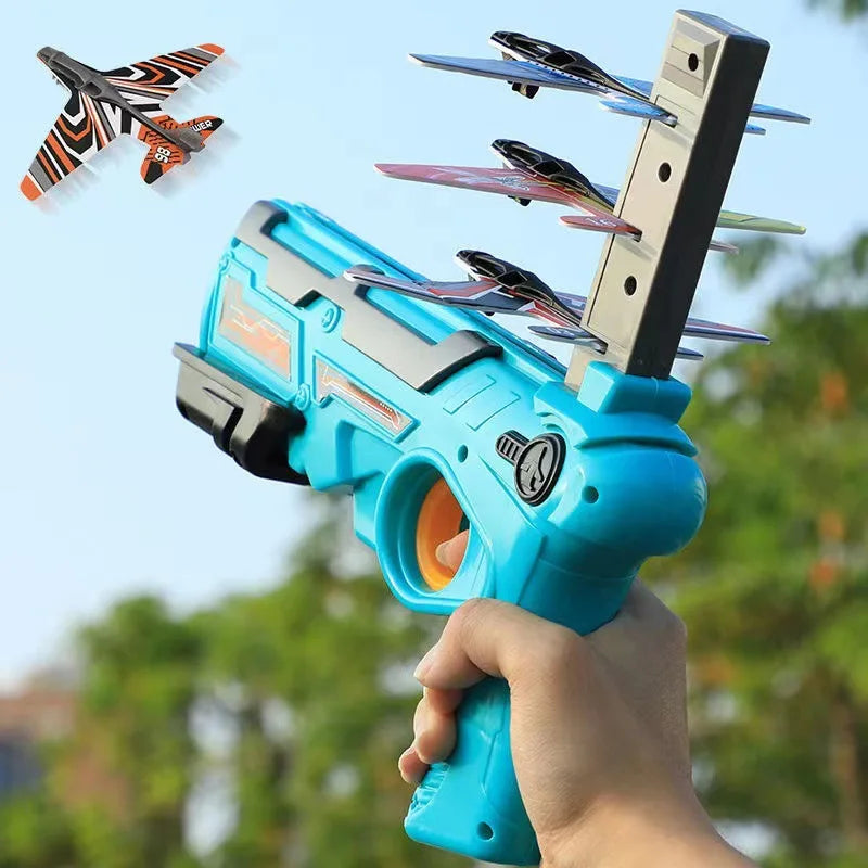Children's Toys Airplane Launcher Children's Fun Foam