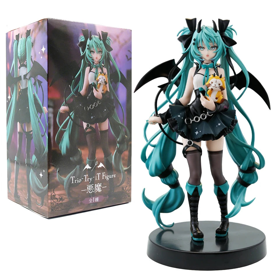 19CM Anime Hatsune Miku figure Demon Series Virtual Singer