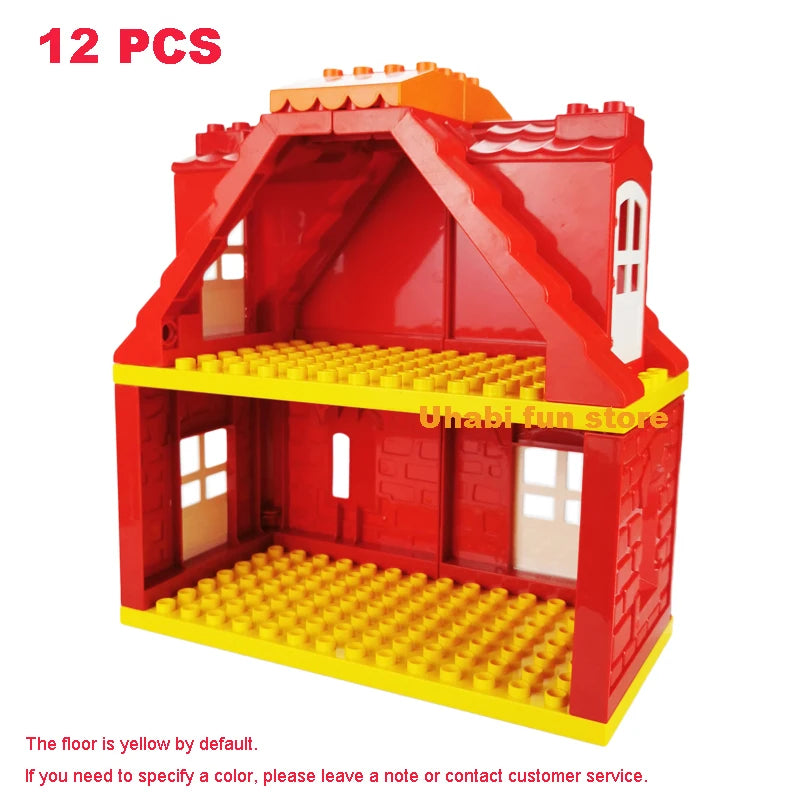 Bulk Big Particle Building Block Accessories Animal House
