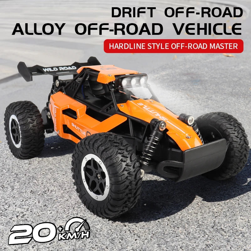 ZWN 1:16/1:20 2.4G Model RC Car With LED Light 2WD Off-road Remote Control