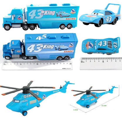 Hot Sale Pixar Cars Lightning McQueen Blue Storm 1:55 Die Casting